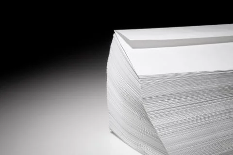 Stack of envelopes Foto stock