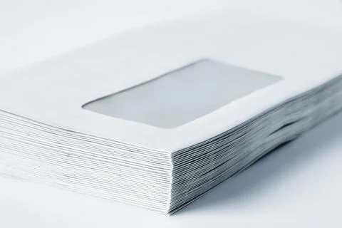 Stack of envelopes Foto stock