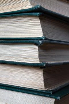 Stack of fat books Stock Photos