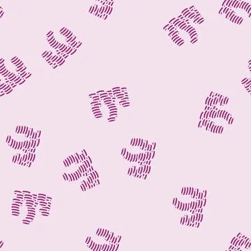 Stack finance currency glyph seamless pattern Illustrazione stock