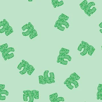 Stack finance currency line seamless pattern Illustrazione stock