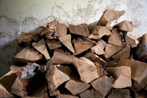 Stack of firewood the stack of a firewood Copyright: xZoonar.com/JirixHera... 库存照片