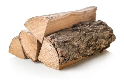 Stack of firewoods Stock Photos