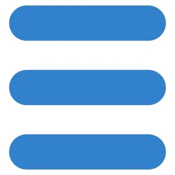 Stack flat cobalt color icon Illustrazione stock