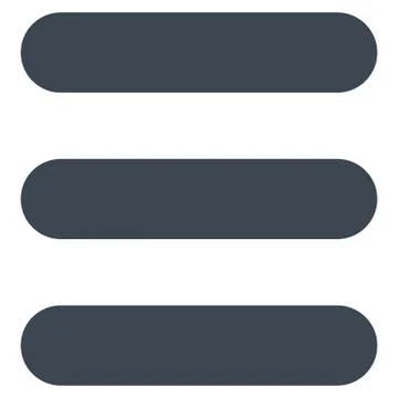 Stack flat smooth blue color icon Illustrazione stock