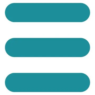 Stack flat soft blue color icon Illustrazione stock