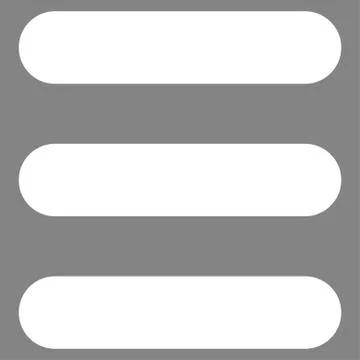 Stack flat white color icon 스톡 일러스트