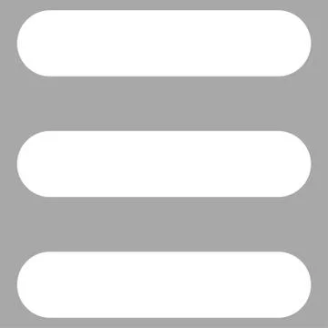 Stack flat white color icon Stock Illustration