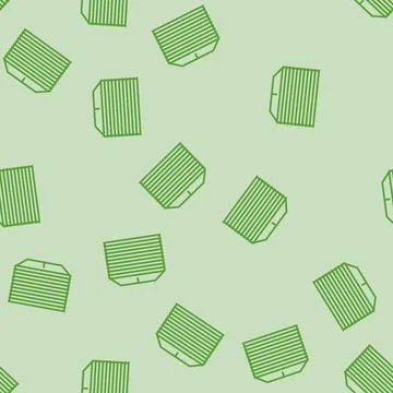Stack folded paper towels line seamless pattern 스톡 일러스트