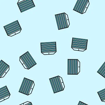 Stack folded paper towels vector seamless pattern Stock Illustration