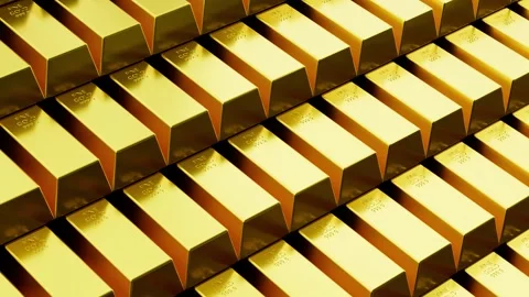 Stack of gold bars	 Stock Footage 329423661
