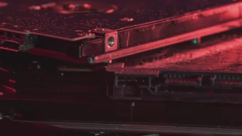 Stack of hard disk 2 Stock Footage 165151427