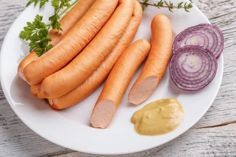 Stack of Hot dog Stock Photos