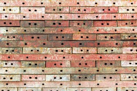 Stack iron rusty plate Stock Photos