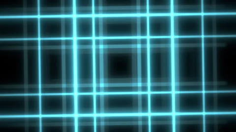 Stack layers of blue grid fly through zoom in motion graphic Stock Footage 256749254