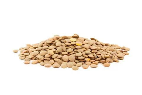 Stack of lentils Stock-Fotos