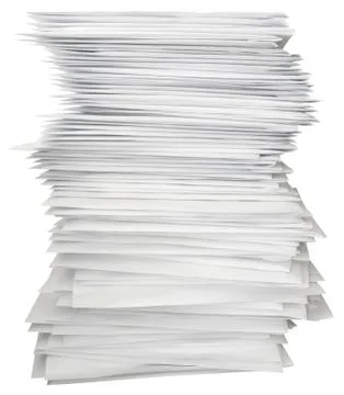 Stack of letters Stock Photos