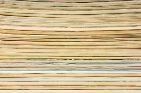 Stack of magazines 写真素材