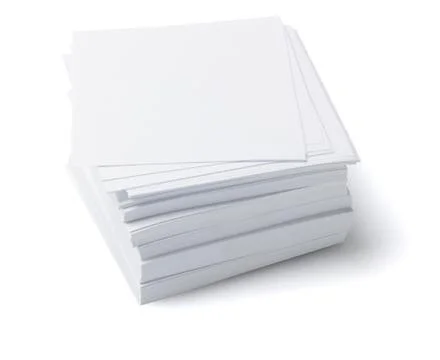 Stack of memo papers Stock Photos