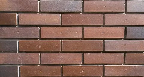 Stack of modern bricks texture background. Stock Photos