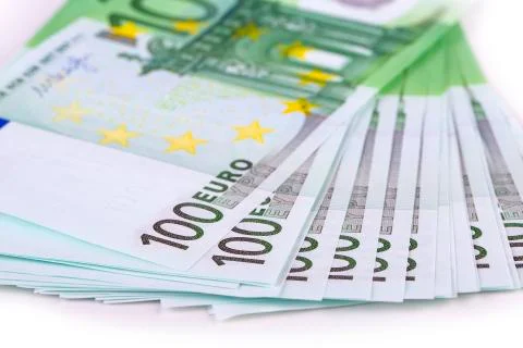 The Stack Of Money Euro Stock Photos