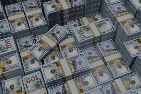Stack of money Stock Illustration