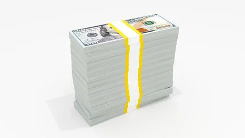 Stack of money Stock Photos