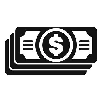 Stack of money representing wealth and finance 스톡 일러스트