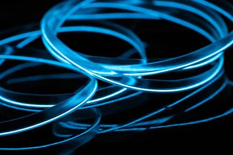 Stack of neon light tubes Stock Photos