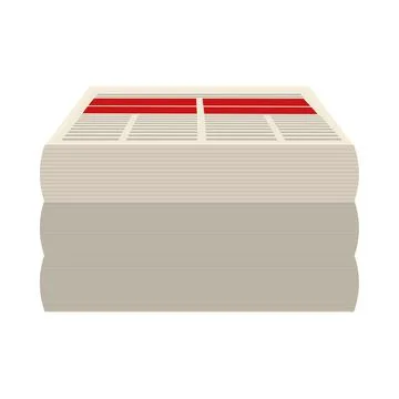 Stack of Newspapers イラスト素材