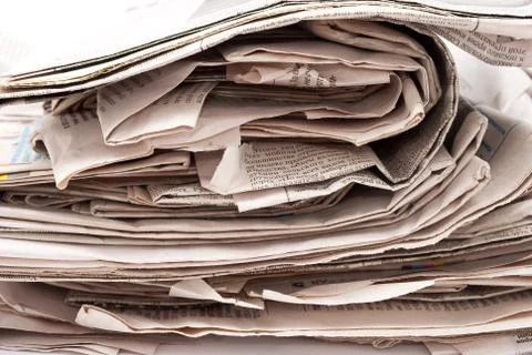 Stack newspapers Stock Photos