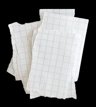 Stack of note paper Stock Photos