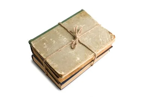 Stack of old books Foto stock