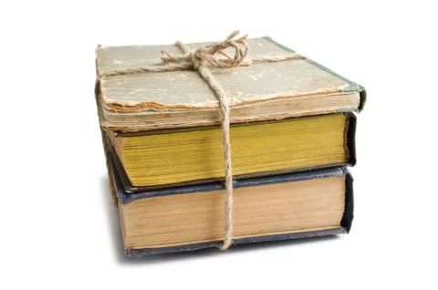 Stack of old books 写真素材
