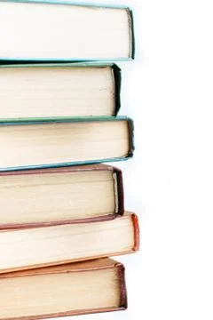 Stack of old books Stock Photos