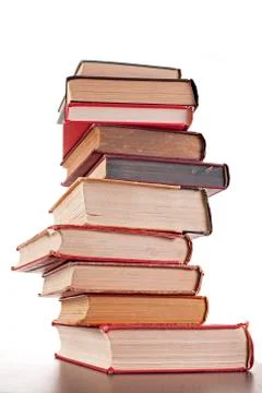 A stack of old books Stock Photos