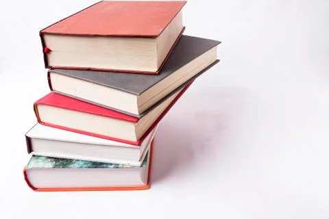 Stack of old books Stock Photos
