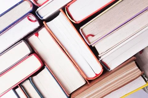 Stack of old books Stock Photos