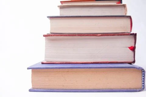Stack of old books Stock Photos