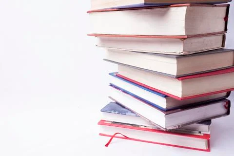 Stack of old books Stock Photos