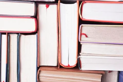 Stack of old books Stock Photos