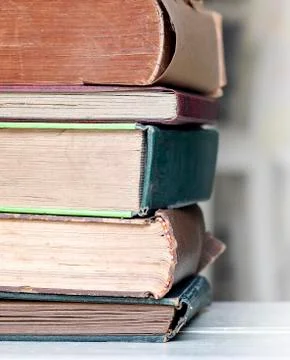 Stack of old books Stock Photos