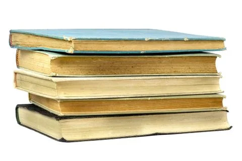 Stack of old books Stock Photos