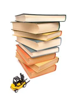 Stack of old books Stock Photos