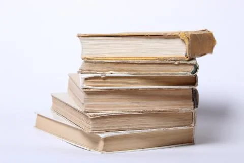 Stack of old books Stock Photos