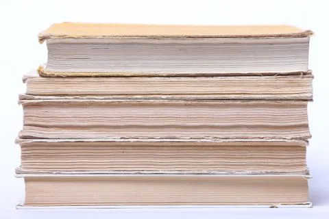 Stack of old books Stock Photos