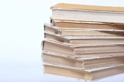 Stack of old books Stock Photos