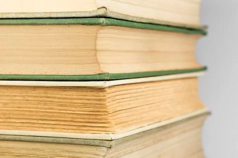 Stack of old books. Stock Photos