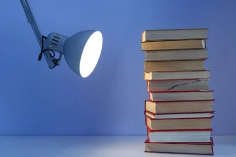 A stack of old books Stock Photos