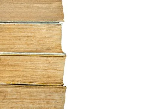 Stack of old books Stock Photos